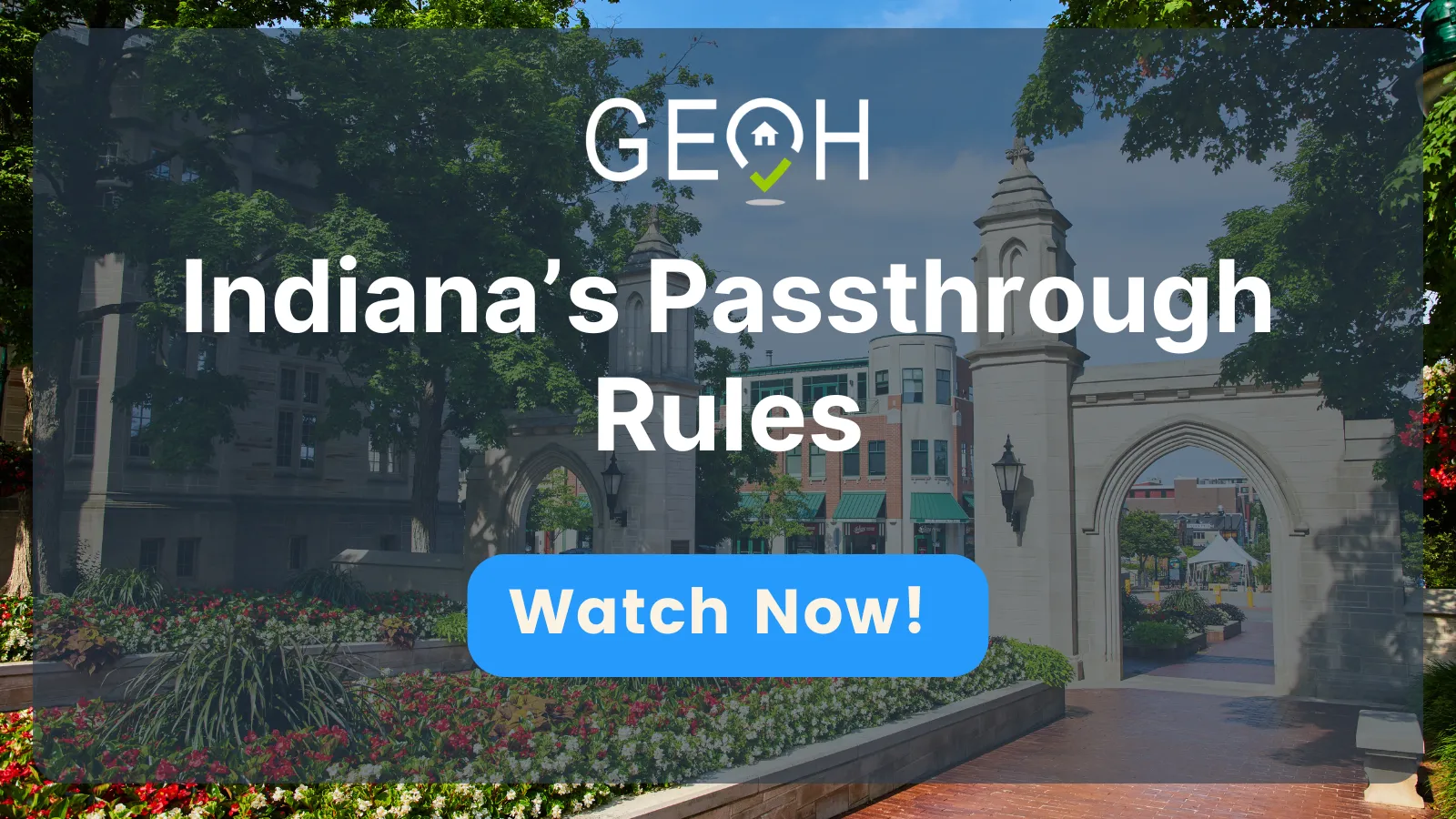 Indiana's Passthrough Rules